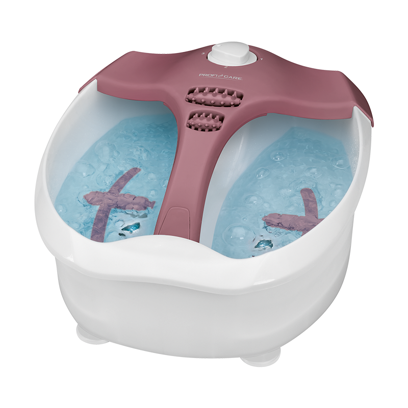 Appareil de massage pour les pieds  Blanc et Bordeaux Proficare PC-FM 3027