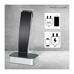 Tondeuse professionnelle pour cheveux et barbe Proficare PC-HSMR 3051 Noir et argent