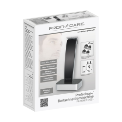 Professional hair and beard trimmer Proficare PC-HSMR 3051 Black and silver