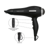 Sèche-cheveux professionnel 2200W Proficare PC-HT 3017 Noir