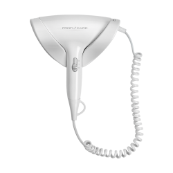 Proficare PC-HT 3044 1800W Compact Wall-Mounted Hairdryer White