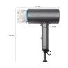 Proficare PC-HT 3073 Folding Hairdryer 1600W Blue