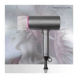 ProfiCare PC-HT 3073 Folding Hairdryer 1600W Pink