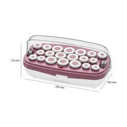 Proficare PC-LW 3028 Heating Curlers White/Bordeaux