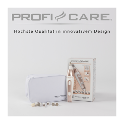 Proficare PC-MPS 3004 Manicure and Pedicure Set White