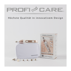 Set manucure pedicure Proficare PC-MPS 3004 Blanc