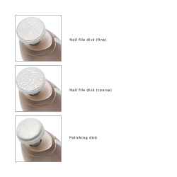 Proficare manicure and pedicure set PC-MPS 3016 White