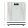 Pese personne 8 en 1 Proficare PC-PW 3007 FA Blanc