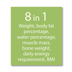 Proficare PC-PW 3007 FA White 8-in-1 bathroom scale