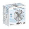 Ventilateur de table design Inox 30 cm Proficare PC-VL 3063 M