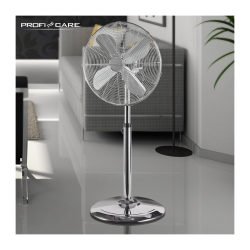 40cm Proficare PC-VL 3064 MS stainless steel pedestal fan