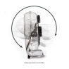 Proficare 50cm stainless steel design fan PC-VL3067 WM