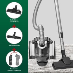 Aspirateur traineau sans sac 700W blanc Proficare PC-BS3110-Blanc