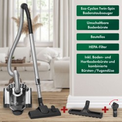 Aspirateur traineau sans sac 700W blanc Proficare PC-BS3110-Blanc