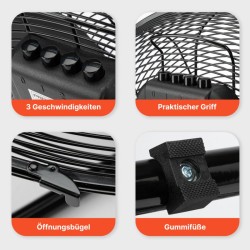 50cm Proficare PC-VL3067WM-Black Designer Fan