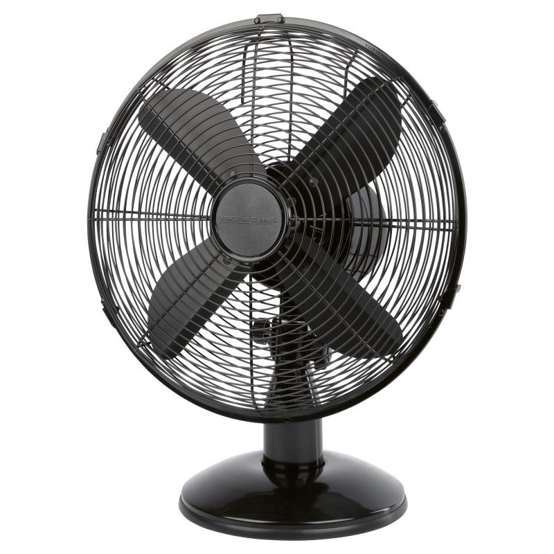 25 cm black design table fan Proficare PC-VL3062M-Black