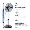 Proficare PC-VL3064MS-Black 40cm Design Stand Fan
