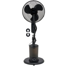 Ventillateur et humidificateur à roulette 40cm Noir Proficare PC-VL3142LB-Noir