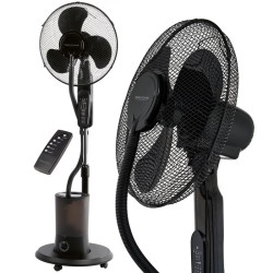 Ventillateur et humidificateur à roulette 40cm Noir Proficare PC-VL3142LB-Noir