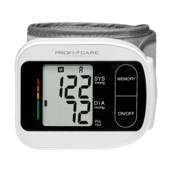 Proficare Wrist Blood Pressure Monitor PC-BMG 3018 White