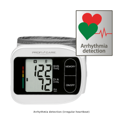 Proficare Wrist Blood Pressure Monitor PC-BMG 3018 White