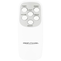 Ventilateur Tour 50W Blanc Proficare TVL3152-Blanc