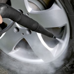 Nettoyeur vapeur polyvalent 4 bars 1500W Blanc Proficare PC-DR3146-Blanc