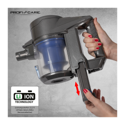 Aspirateur 2en1 à main et balai sans fil 22,2V Proficare PC-BS 3036 A Anthracite